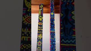 Peace poles that I have painted for St. Louis during this summer ☮️ 🎨