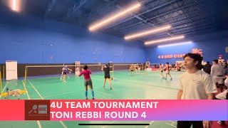 4U Team Tournament Toni Rebbi Round 4