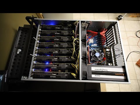 Building a Mining Rig with a ROSEWILL RSV-L4000B Server Case!