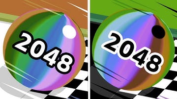 Ball Run 2048 vs Reverse gameplay Ball Colour Run walkthrough , iOS Android New Update  part : 1046