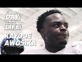 UB Football Day in the Life: Kayode Awosika