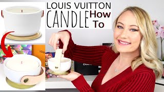 DIY Louis Vuitton Inspired Candle | AmandaRaeRevue