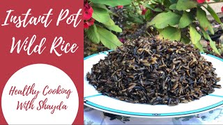 Instant Pot Wild Rice