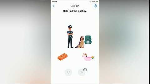 Easy Game - Help find the lost boy - Level 271 solution