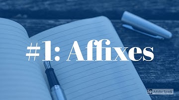 Syllables and Affixes Stage by Marisa Passiglia