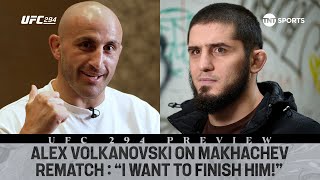 EXCLUSIVE: "I WANT TO FINISH HIM" - Alexander Volkanovski eyes Islam Makhachev revenge at UFC 294 😤🔥