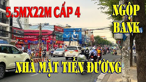 Ngộp Bank|Bán Nhà Mặt Tiền Đường Nguyễn Văn Quá Q12 |DT;5.5Mx22M Cấp 4|