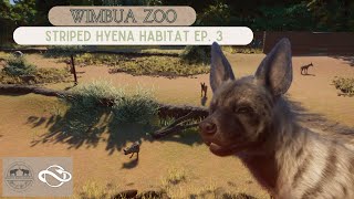 🦒Striped Hyena | Planet Zoo Speed Build | Wimbua Zoo Ep. 3