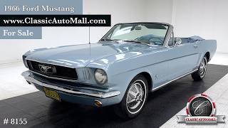 1966 Ford Mustang Convertible - Consignments at Classic Auto Mall, Morgantown PA #classicautomall