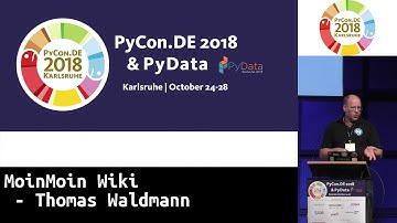 PyCon.DE 2018: MoinMoin Wiki - Thomas Waldmann