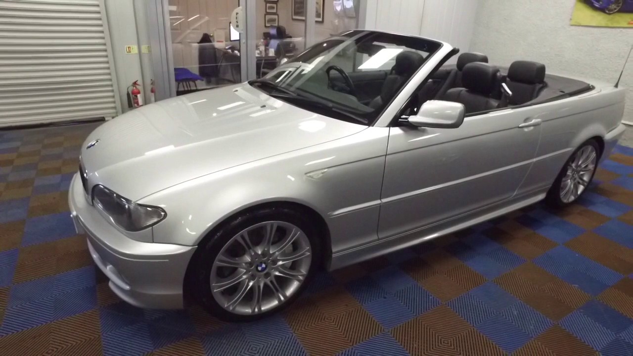 2004 04 BMW 330Ci Sport Convertible for sale by James Glen Car Sales, Airdrie, Scotland YouTube