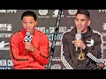 GERVONTA DAVIS VS LEO SANTA CRUZ | FULL PRESS CONFERENCE & FACE OFF VIDEO