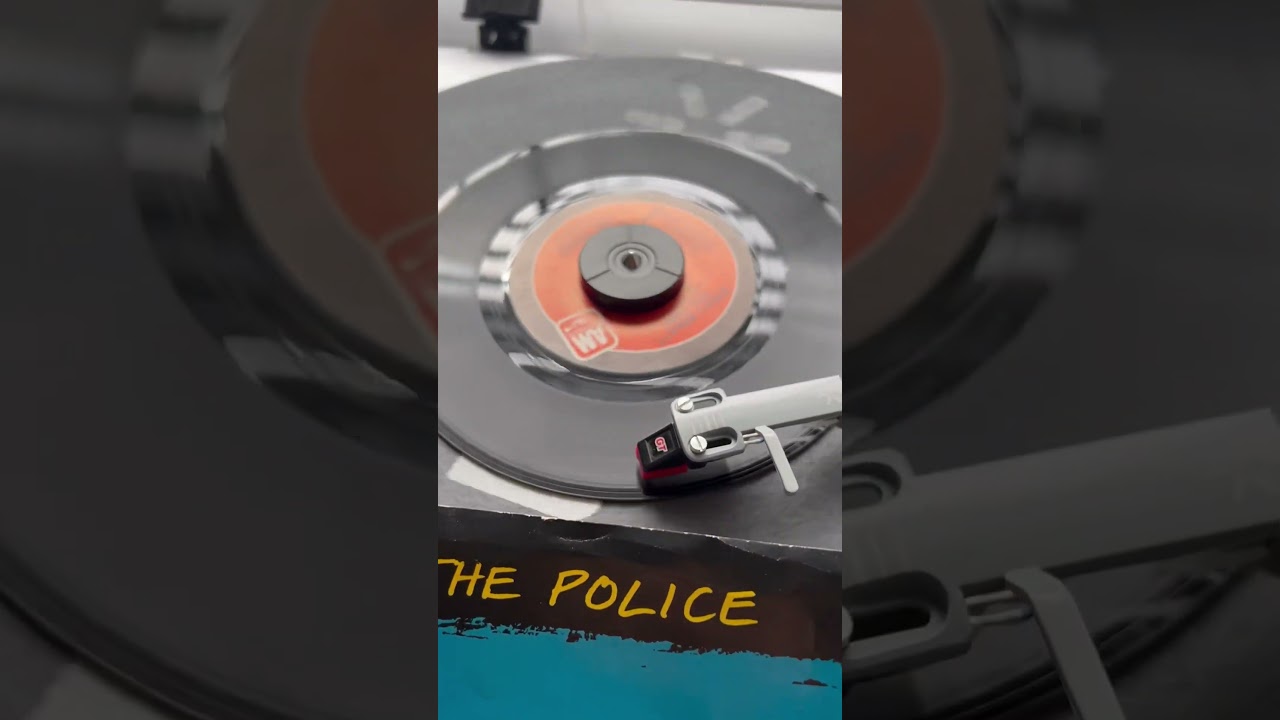 Todays VINYL spin the police- every breath you take b/w murder by numbers 