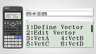 Angle Between Vectors - Using Classwiz