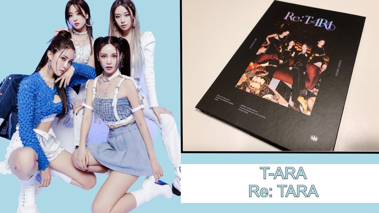 Unboxing T-ARA 티아라 2nd single album- 'Re:Tara