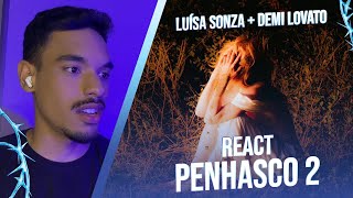 React Luísa Sonza, Demi Lovato - Penhasco2
