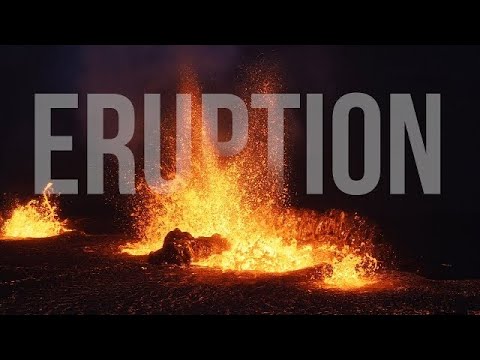 Iceland Volcano Eruption Fagradalsfjall August 2022 (4K)