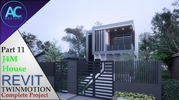 J4M House | Part 11 | Complete Step By Step Project | Revit and Twinmotion Tutorial