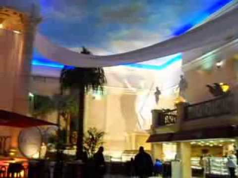 Atlantic City Caesar Hotel Front Desk Area Youtube