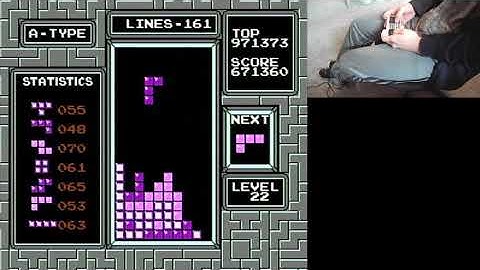 NES TETRIS - 1,078,400 with DAS