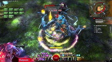 GW2 - [Vs] Gorseval No Updraft (Mesmer PoV) [Casual run]