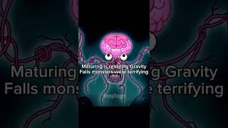 Gravity falls monsters are actually scary if you think ab it #shorts