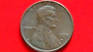 The Most Valuable 1978 D Lincoln Penny