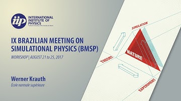 Tutorial 2 - Reversible and irreversible Markov chains in statistical P (Lecture 2) - Werner Krauth