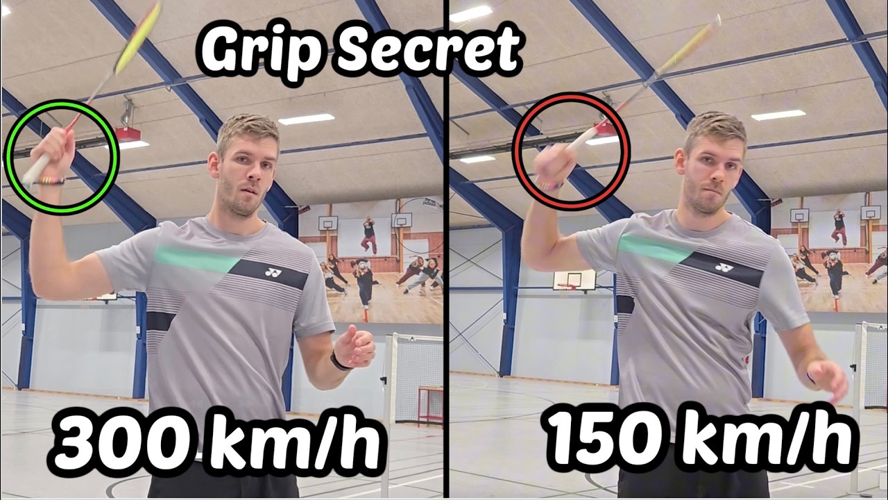 Секрет бадминтона: как правильно хватать мяч 🏸