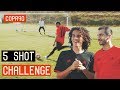5 Shot Challenge with Mkhitaryan & Guendouzi! ft. Poet and Vuj