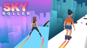 Rolling Sky Roller Android, iOS Gameplay Walkthrough Video