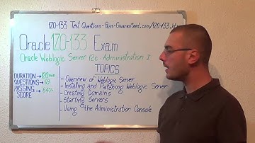 1Z0-133 – Oracle Exam WebLogic Server Test Administration Questions