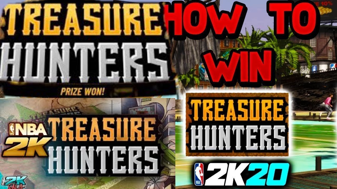 HOW TO WIN TREASURE HUNTERS IN NBA 2K20! HOW TO FIND TREASURE HUNTER ...