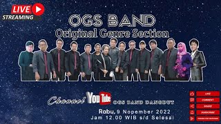 OGS BAND LIVE STREAMING * HAJATnya HUSEIN KHAN(Tabla) * RABU, 9 NOV 2022 dihadiri ELVY SUKAESIH, DLL