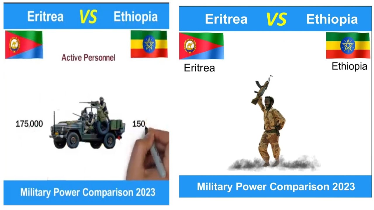 Eritrea VS Ethiopia Military Power Comparison 2023 YouTube eritrea-vs-ethiopia-military-power-comparison-2023-youtube