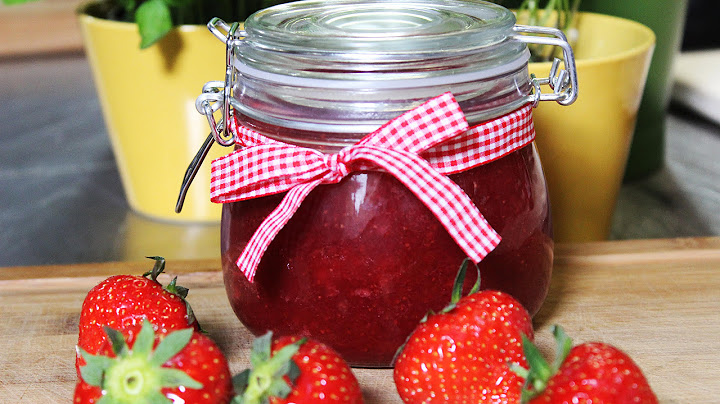 DIY - Aardbeienconfituur