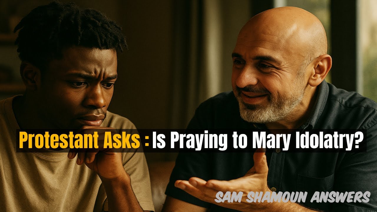 Сэм Шамун отвечает: он спросил, является ли молитва Марии идолопоклонством… Смотрите, что произош...