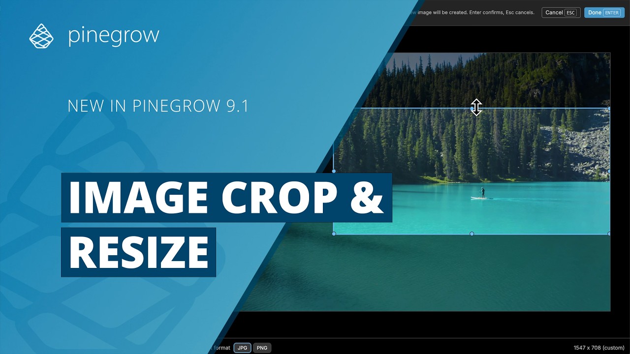 Resize, Crop, and Optimize Images in Pinegrow Web Editor - YouTube