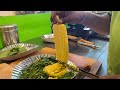 Heavily Loaded Spinach Corn Cheese Paneer Paratha | Street Food