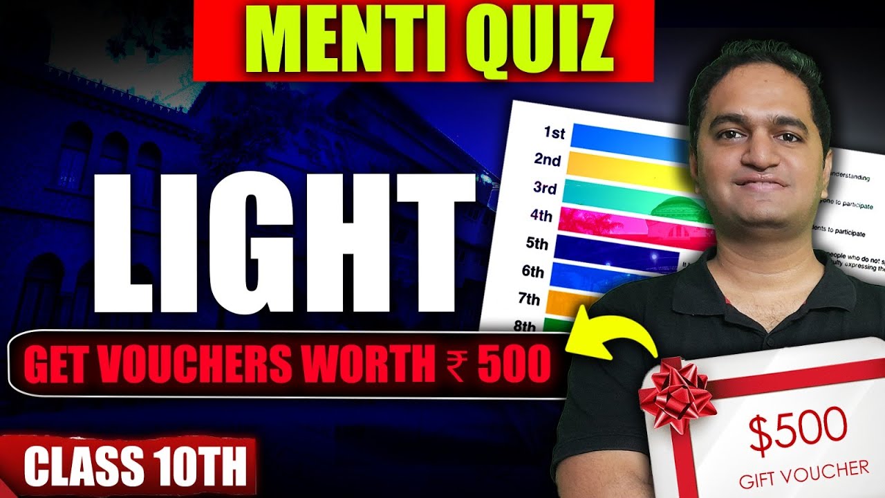 Menti Quiz | Light | Physics Class 10 | CBSE By Ajinkya Sir - YouTube