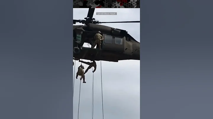 U.S. Army Air Assault Rappel Training