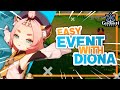 Easy New Event WindTrace With Diona||Genshin Impact|