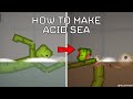The Easiest Way to Make Acid Sea in Melon Playground 15.0 | People Playground