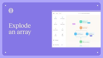 How to - explode an array