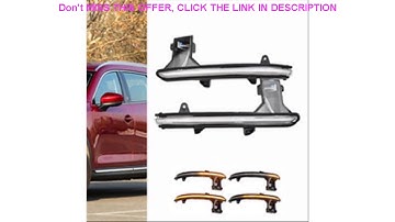 Top Dynamic Blinker Turn Signal Car LED Side Wing Mirror Indicator Sequential Light For Mazda CX-5