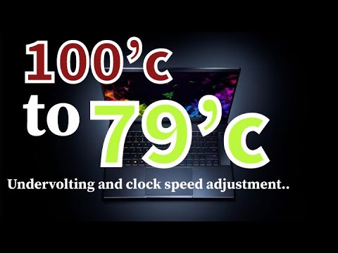 How to fix high CPU temperatures on your gaming laptop using ThrottleStop.