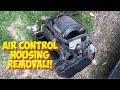 82 VW Rabbit Air Control Housing Removal