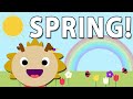 Spring  seasons song  wormhole learning  songs for kids