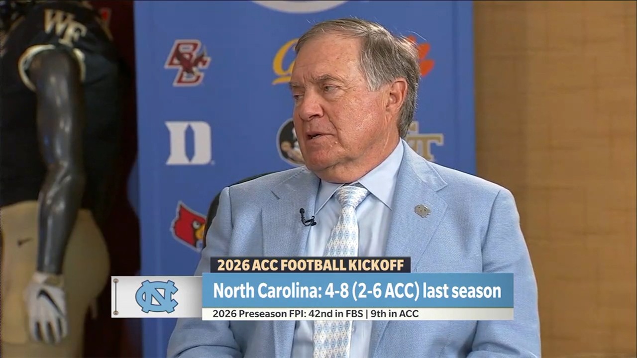 Video: Bill Belichick Joins ACC Network At ACC Kickoff Video: Bill Belichick Joins ACC Network At ACC Kickoff