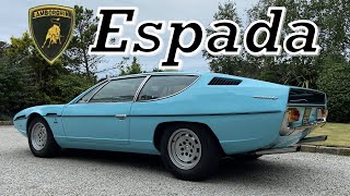 The Lamborghini Espada is Pure Automotive Indulgence